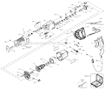 Part Location Diagram of 853246 DeWALT RING